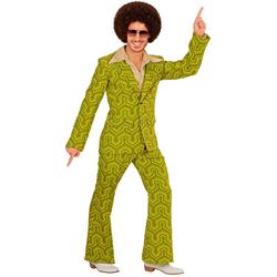 Hippie Kostuum | Groovy George 70s Heren Kostuum, Behang Man | XL | Carnaval kostuum | Verkleedkleding